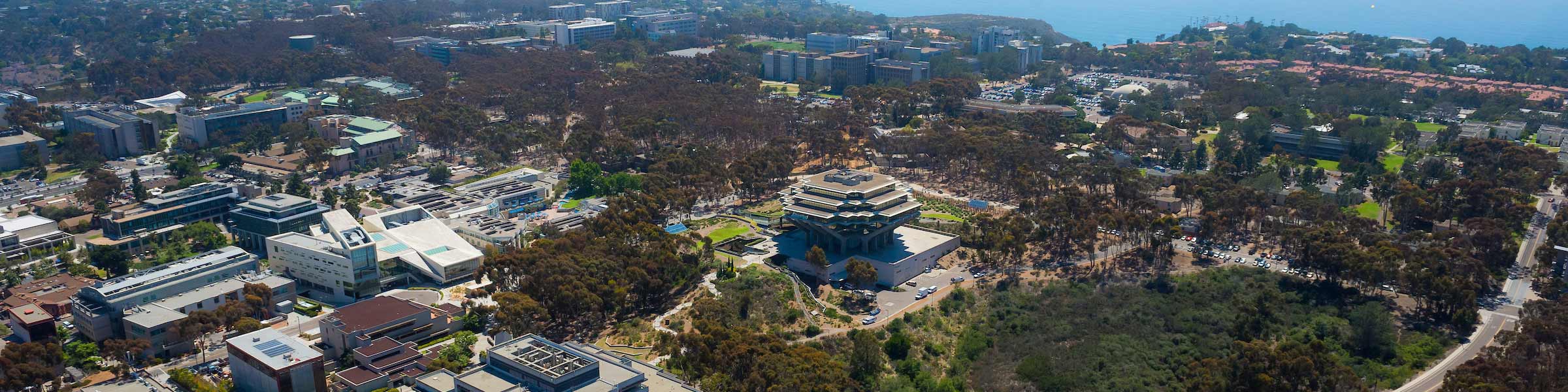 aerial photo of UC San Diego